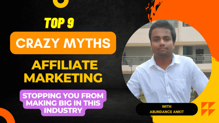 Top 9 Crazy Affiliate Marketing Myths That Are Stopping You From Making Big In This Industry